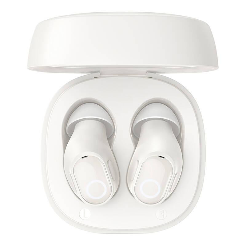 Baseus Bluetooth slúchadlá Bowie WM02 biela