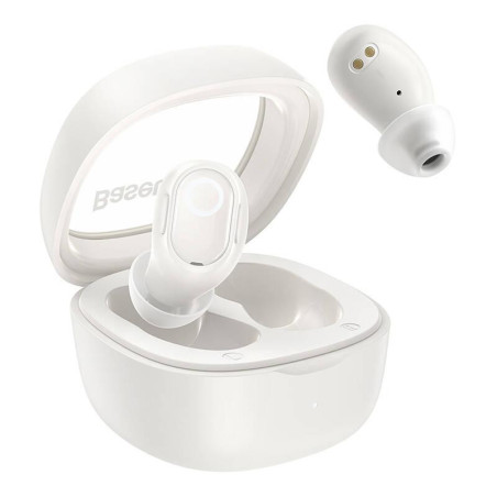 Baseus Bluetooth slúchadlá Bowie WM02 biela