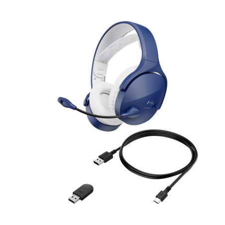 HP HyperX Cloud Jet Dual/BT/Modrá - Biela