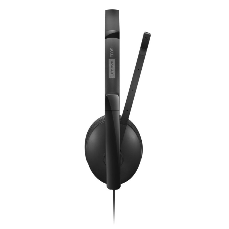 Lenovo Wired VoIP Headset (Teams)/USB-A/C/MS/Čierna