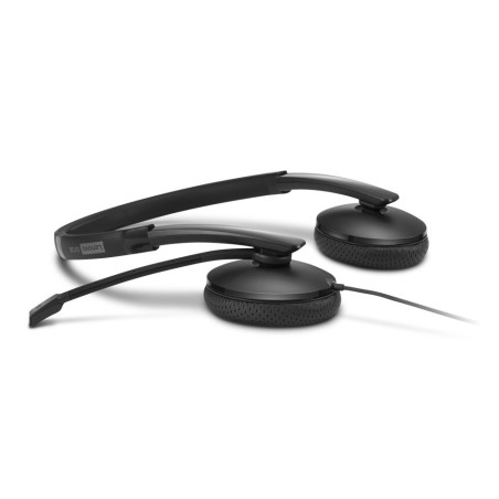Lenovo Wired VoIP Headset (Teams)/USB-A/C/MS/Čierna