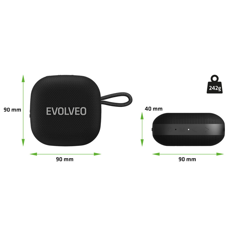 EVOLVEO TopSound, bezdr. vodotesný bluetooth