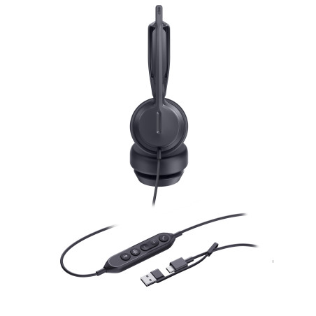 Yealink UH42 Dual UC USB-C/A, drôtová náhlavná