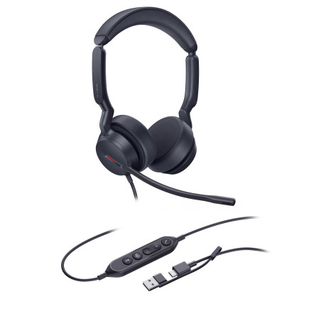 Yealink UH44 Dual Teams USB-C/A, drôtová náhlavná