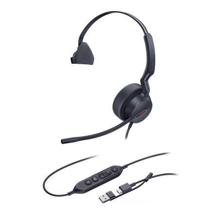 Yealink UH44 Mono Teams USB-C/A náhlavná súprava