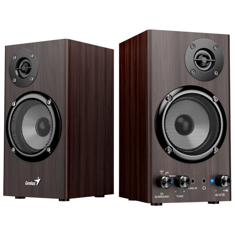 GENIUS repro SP-HF520BT, tmavo hnedá