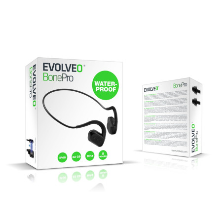 EVOLVEO BonePro, bezdrôtové slúchadlá na lícne