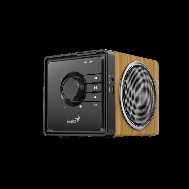 GENIUS SP-916BT/Borovicové drevo/6W