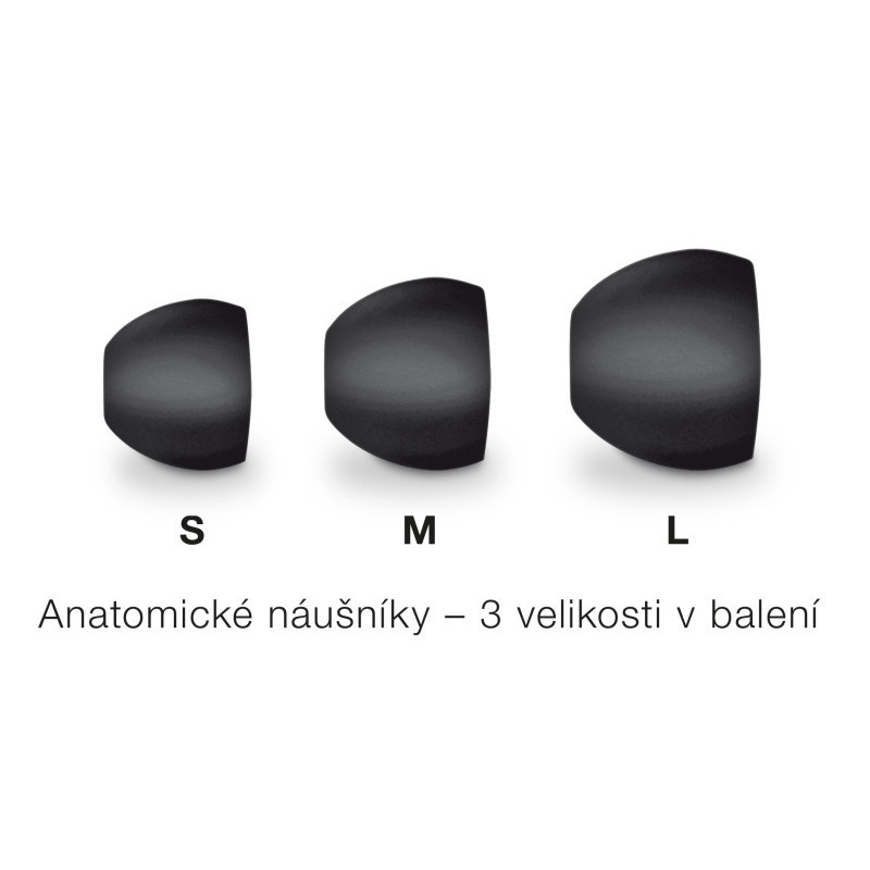 Slúchadlá ALIGATOR PODS ANC TWS08, čierna