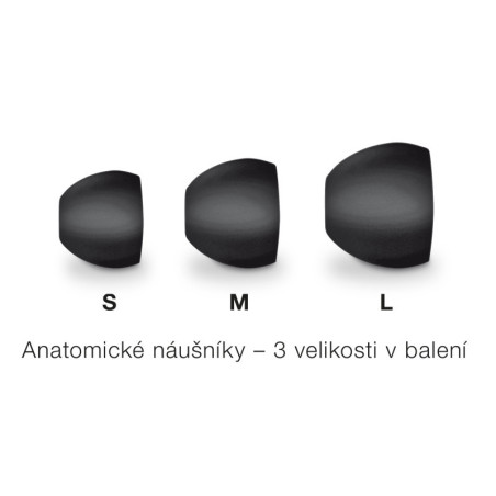 Slúchadlá ALIGATOR PODS ANC TWS08, čierna