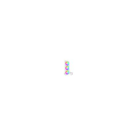 ARCTIC Liquid Freezer III - 420 A-RGB (White) : All-in-One CPU Water Cooler so 420 mm radiátorom a