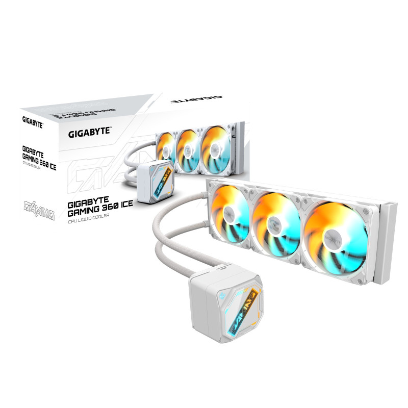 GIGABYTE CPU vodný chladič GAMING 360 ICE