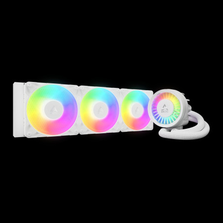 AKCIA!!! - ARCTIC Liquid Freezer III Pro 360 A-RGB (White) - Multikompatibilný vodný chladič CPU typu