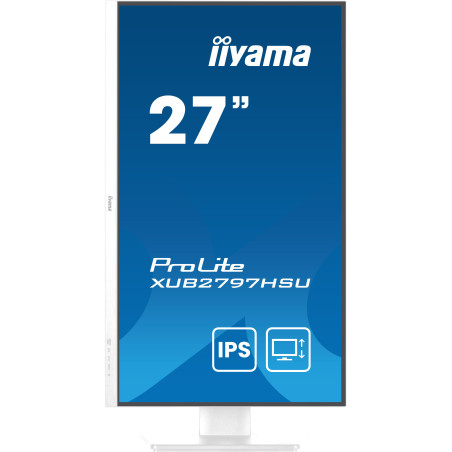iiyama ProLite/XUB2797HSU-W2/27"/IPS/FHD/100Hz/1ms/White/3R