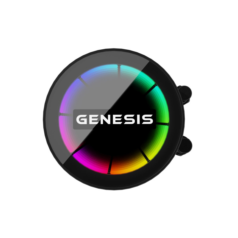 Vodné chladenie Genesis HYDRIA 240, ARGB, čierne