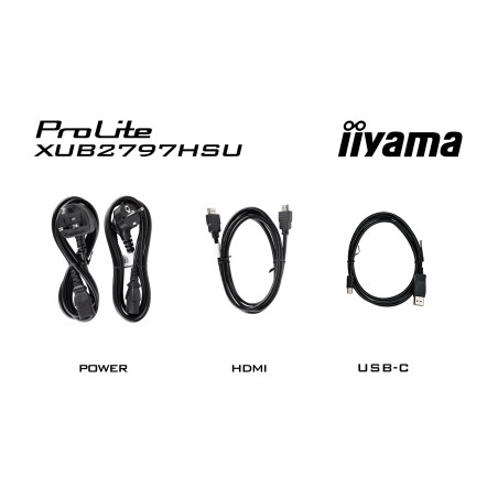 iiyama ProLite/XUB2797HSU-W2/27"/IPS/FHD/100Hz/1ms/White/3R