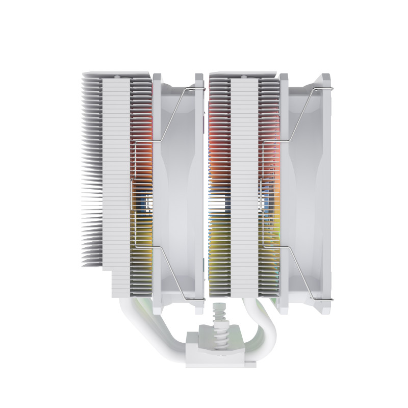 FSP Chladič CPU MP7-WA Dual, 120mm FDB Fan, White
