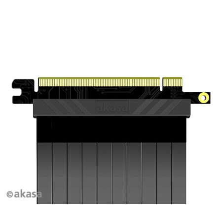 AKASA Riser black XL, 100 cm