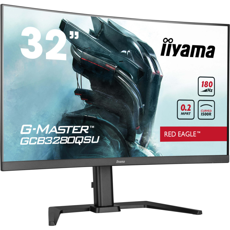 iiyama G-Master/GCB3280QSU-B2/31,5"/VA/QHD/180Hz/0,2ms/Black/3R
