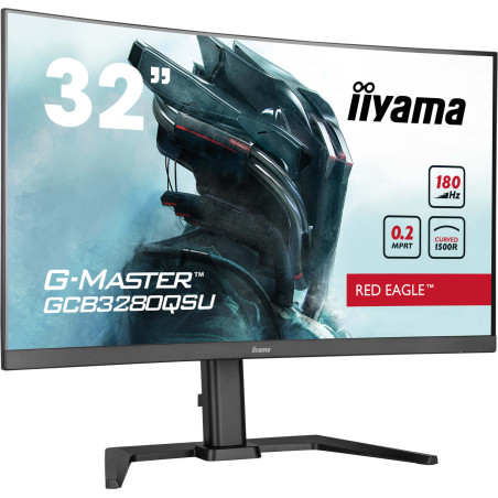 iiyama G-Master/GCB3280QSU-B2/31,5"/VA/QHD/180Hz/0,2ms/Black/3R