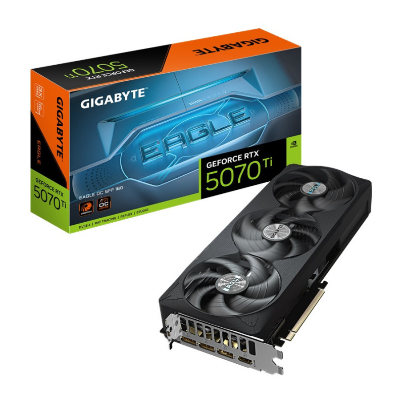 GIGABYTE GeForce RTX 5070 Ti EAGLE SFF/OC/16GB/GDDR7