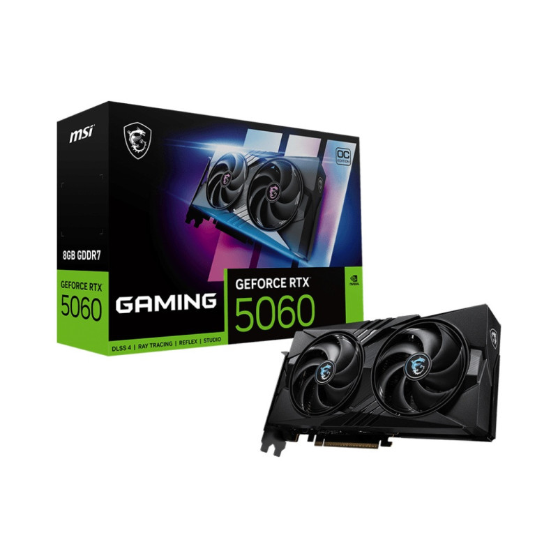 MSI GeForce RTX 5060/Gaming/OC/8GB/GDDR7