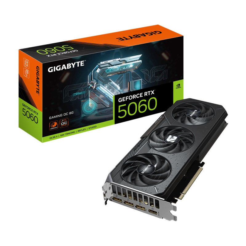 GIGABYTE GeForce RTX 5060/Gaming/OC/8GB/GDDR7