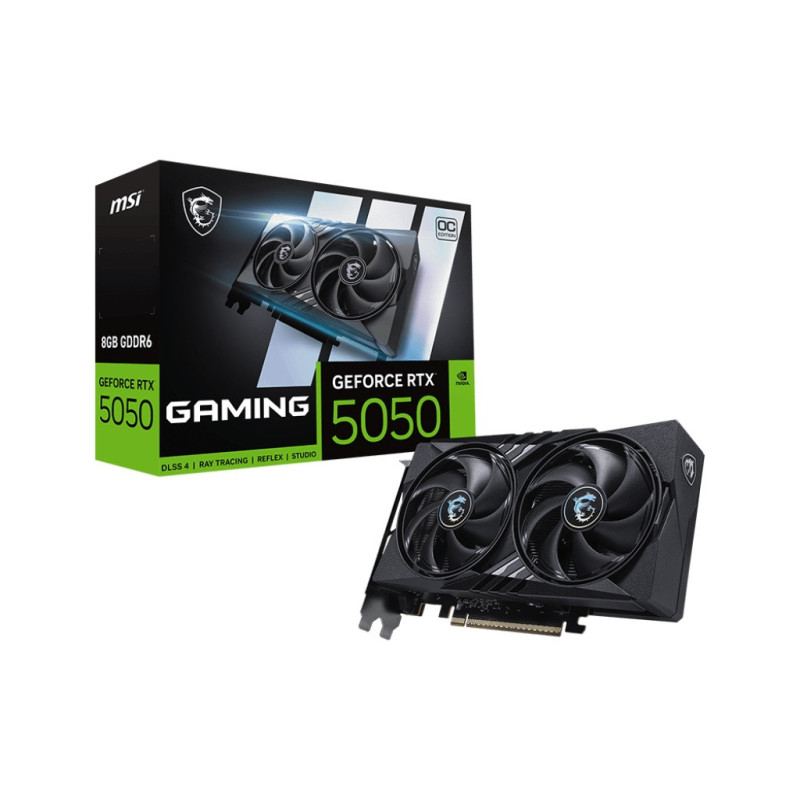 MSI GeForce RTX 5050/Gaming/OC/8GB/GDDR6