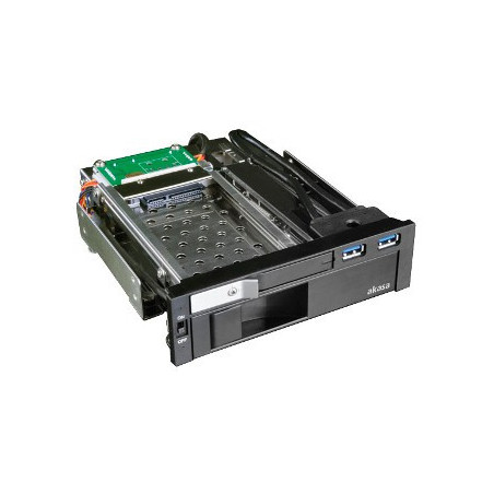 AKASA Lokstor M51 - 2.5 "a 3.5" HDD rack do 5,25"