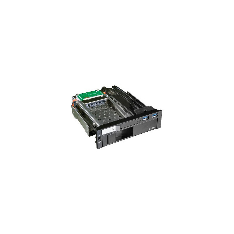 AKASA Lokstor M51 - 2.5 "a 3.5" HDD rack do 5,25"