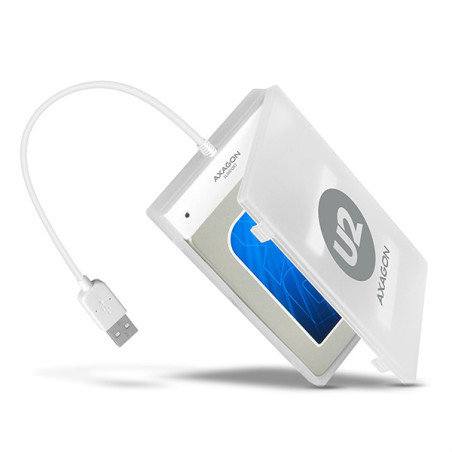 AXAGON ADSA-1S, USB2.0 - SATA HDD/SSD adaptér vr. 2.5" púzdra