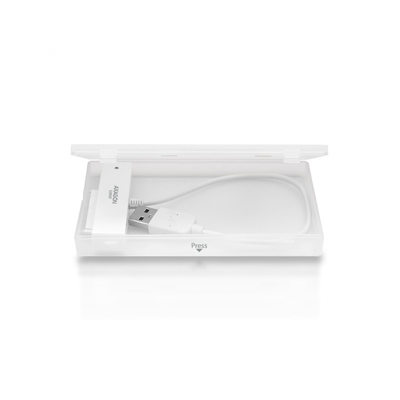 AXAGON ADSA-1S, USB2.0 - SATA HDD/SSD adaptér vr. 2.5" púzdra