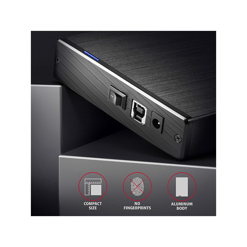 AXAGON EE35-XA3, USB 3.2 Gen 1 - SATA, 3.5" externý ALINE box