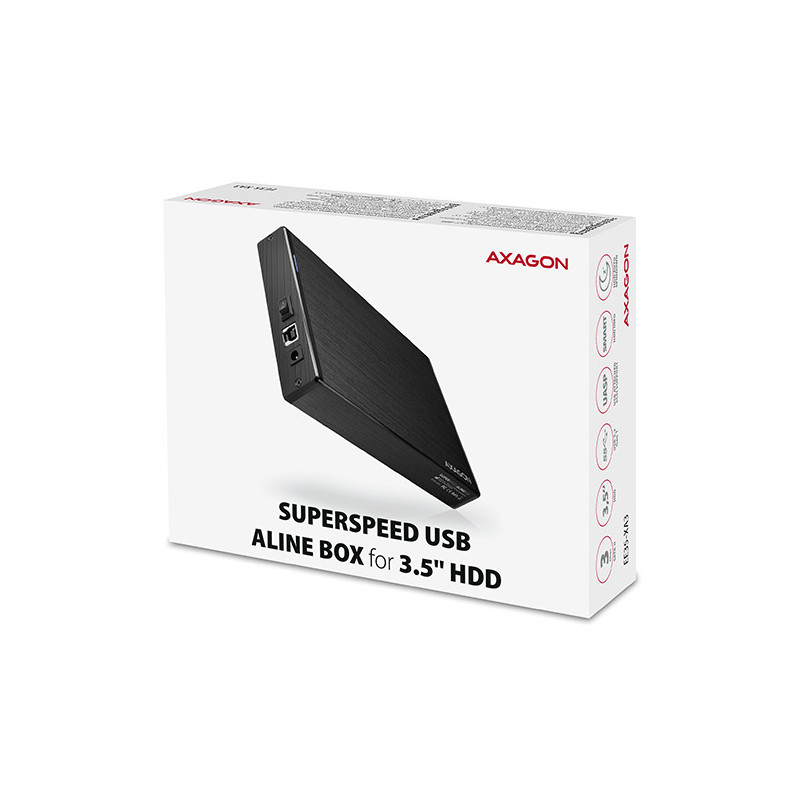 AXAGON EE35-XA3, USB 3.2 Gen 1 - SATA, 3.5" externý ALINE box