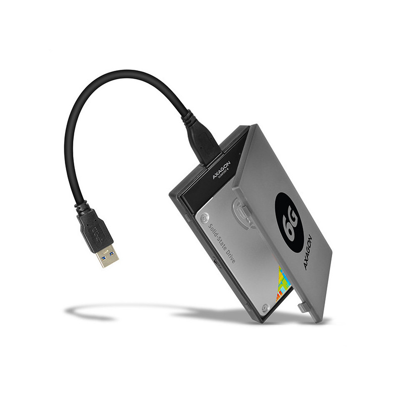 AXAGON ADSA-1S6, USB 3.2 Gen 1 - SATA 6G SSD/HDD adaptér vr. 2.5" púzdra