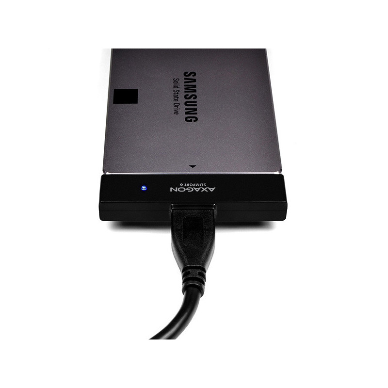 AXAGON ADSA-1S6, USB 3.2 Gen 1 - SATA 6G SSD/HDD adaptér vr. 2.5" púzdra