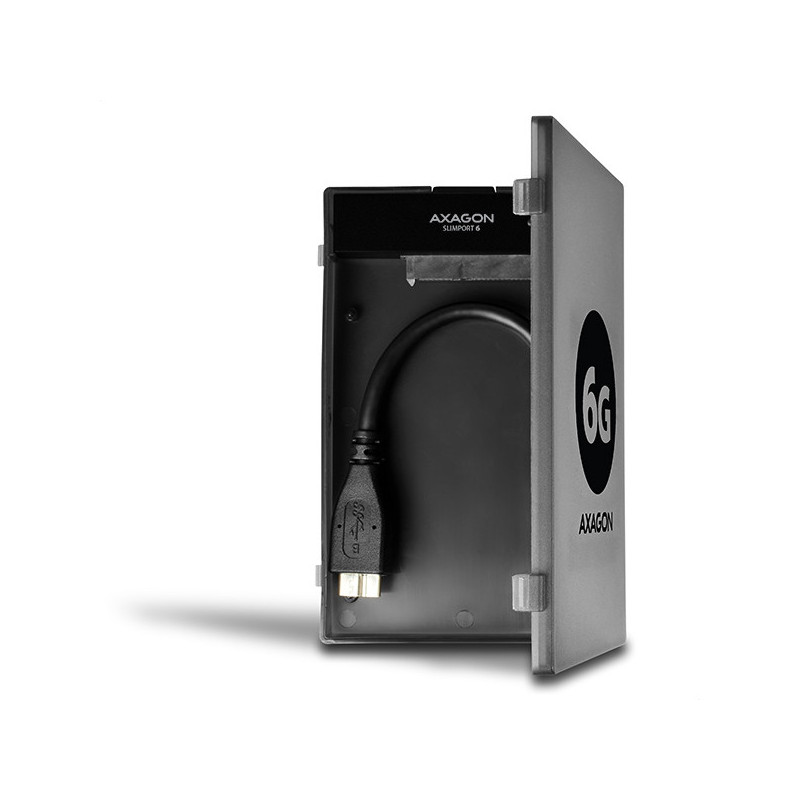 AXAGON ADSA-1S6, USB 3.2 Gen 1 - SATA 6G SSD/HDD adaptér vr. 2.5" púzdra