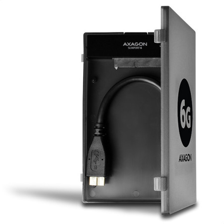 AXAGON ADSA-1S6, USB 3.2 Gen 1 - SATA 6G SSD/HDD adaptér vr. 2.5" púzdra