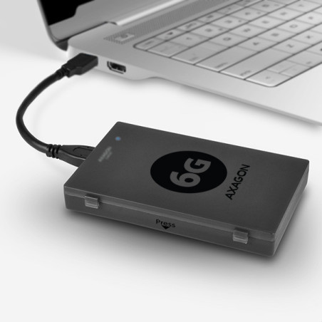 AXAGON ADSA-1S6, USB 3.2 Gen 1 - SATA 6G SSD/HDD adaptér vr. 2.5" púzdra