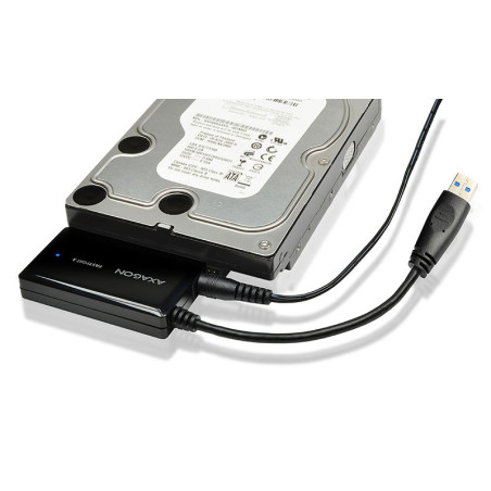 AXAGON ADSA-FP3, USB 5Gbps - SATA 6G, 3.5" HDD FASTport3 adaptér, vrátane AC napájača