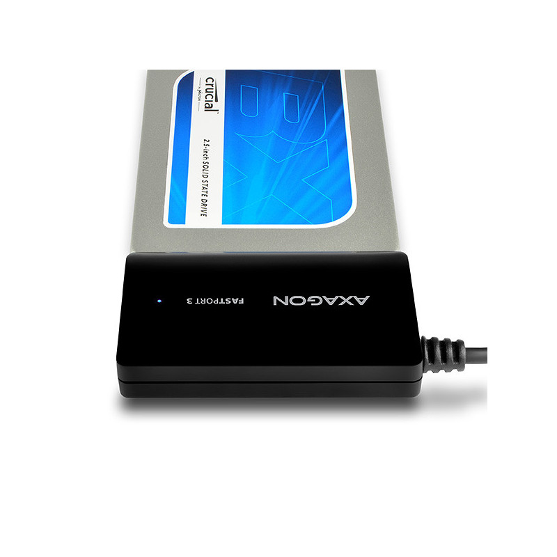 AXAGON ADSA-FP3, USB 5Gbps - SATA 6G, 3.5" HDD FASTport3 adaptér, vrátane AC napájača