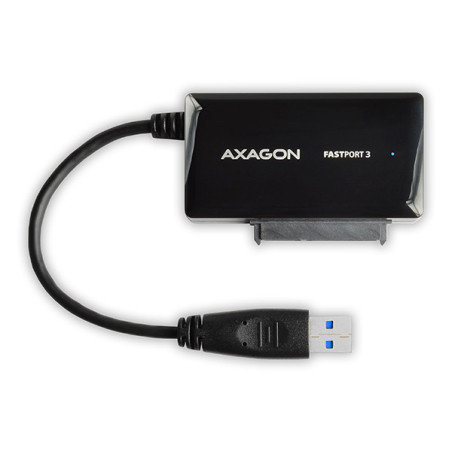 AXAGON ADSA-FP3, USB 5Gbps - SATA 6G, 3.5" HDD FASTport3 adaptér, vrátane AC napájača