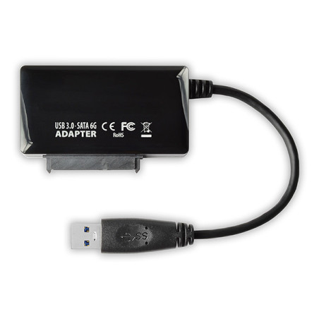 AXAGON ADSA-FP3, USB 5Gbps - SATA 6G, 3.5" HDD FASTport3 adaptér, vrátane AC napájača