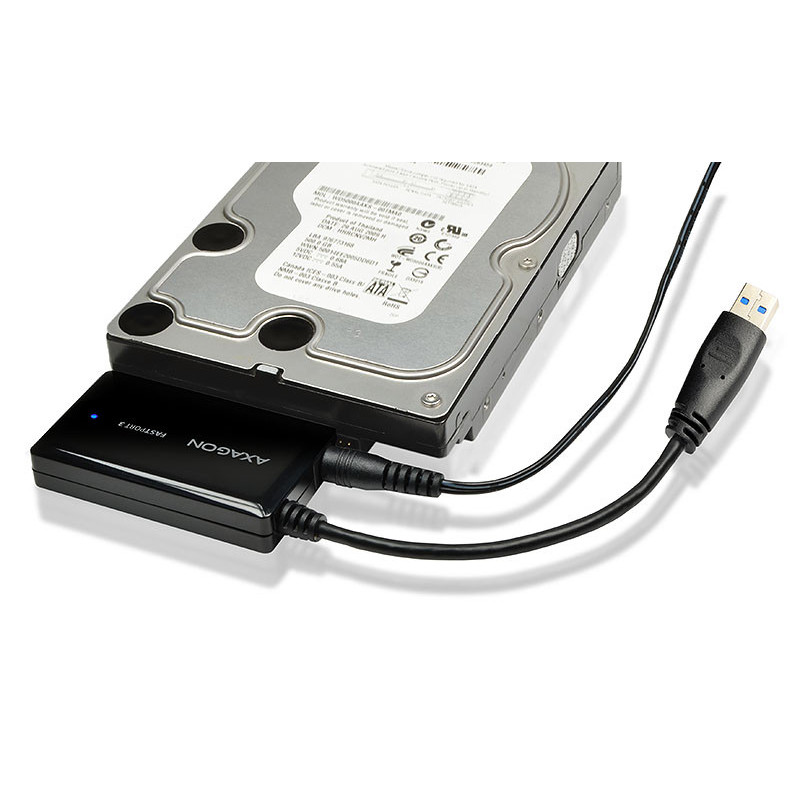 AXAGON ADSA-FP3, USB 5Gbps - SATA 6G, 3.5" HDD FASTport3 adaptér, vrátane AC napájača