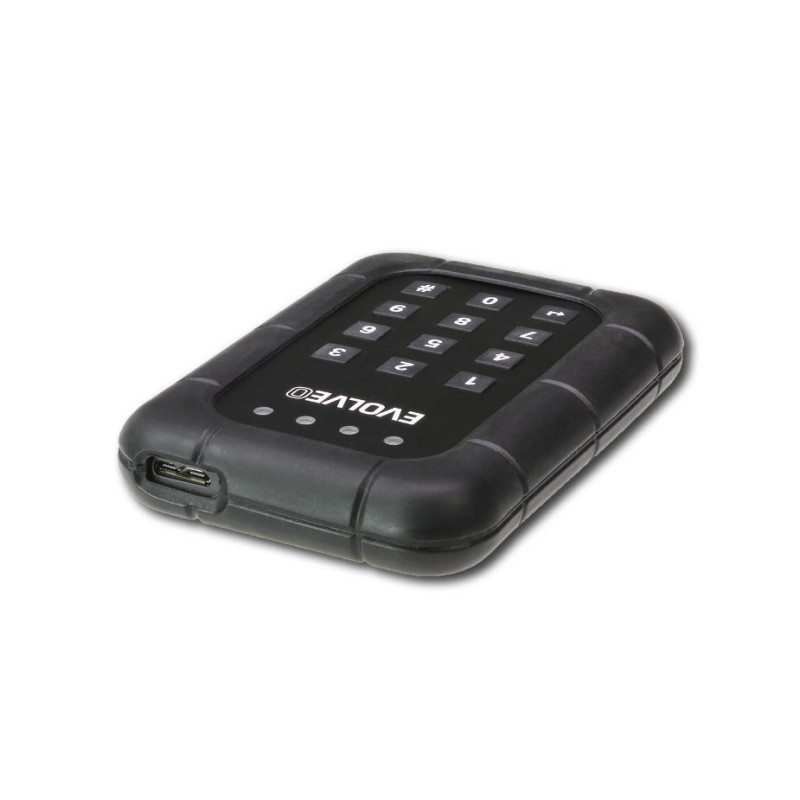 EVOLVEO 2.5|| Encrypt 1, externý rámček na HDD, USB 3.0