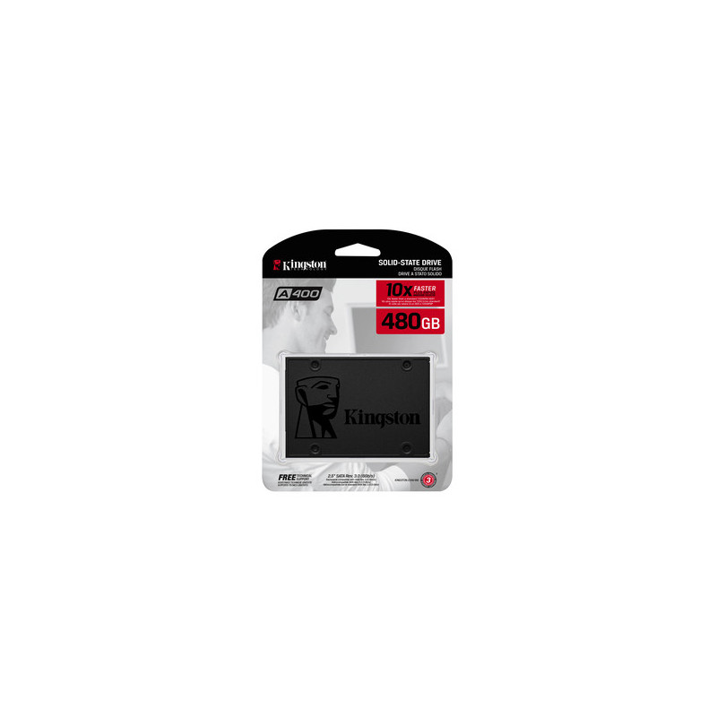 Kingston A400/480GB/SSD/2.5"/SATA/3R