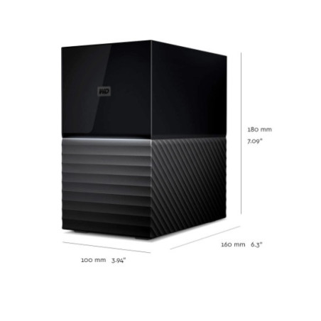 WD My Book Duo/16TB/HDD/Externý/3.5"/SATA/Čierna/3R