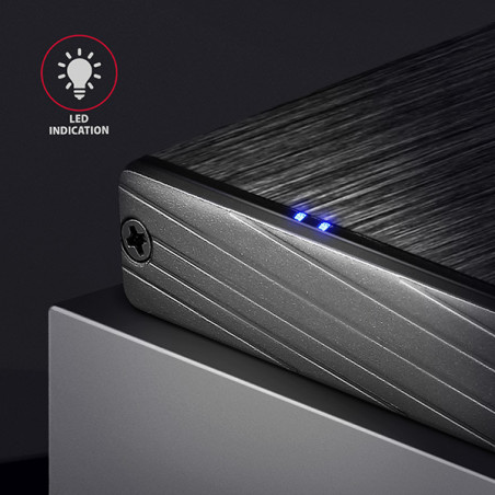 AXAGON EE25-XA6, USB 5Gbps - SATA 6G, 2.5" kovový ALINE box