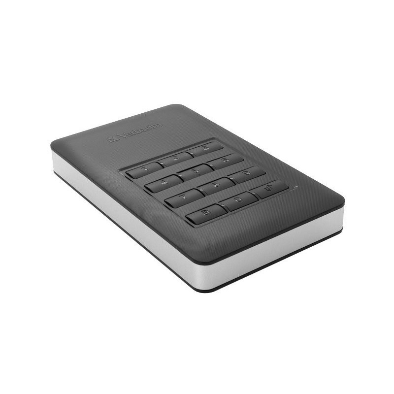 Verbatim Store |n| Go šifrovaný externý HDD s numerickou klávesnicou 2TB (GDPR)