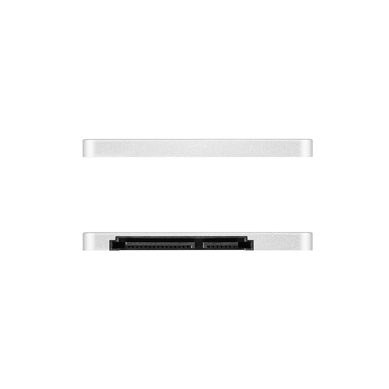AXAGON RSS-M2SD, SATA - M.2 SATA SSD, interný 2.5" ALU box, strieborný